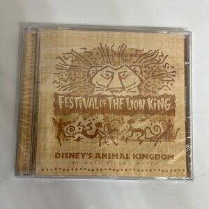 NWT Walt Disney World festival of the lion king music cd